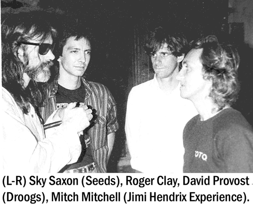 Droogs with members of Seeds and Hendrix Experience